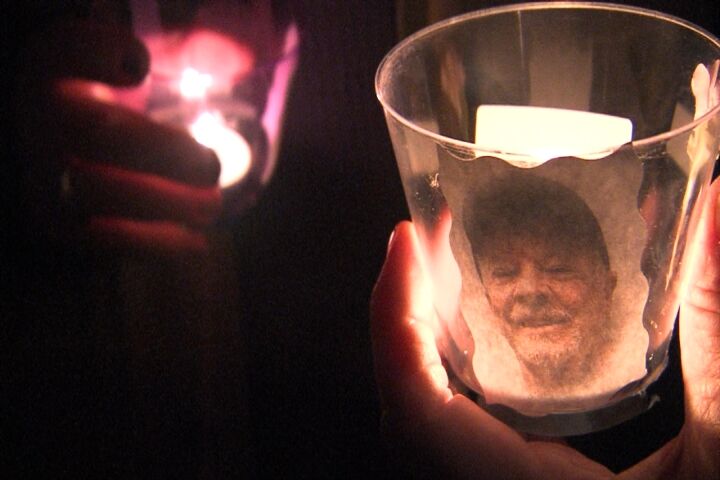 Jeff Gee Candlelight vigil